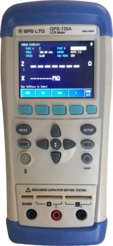 دستگاه LCR متر پرتابل دیجیتال مدل: GPS-135A