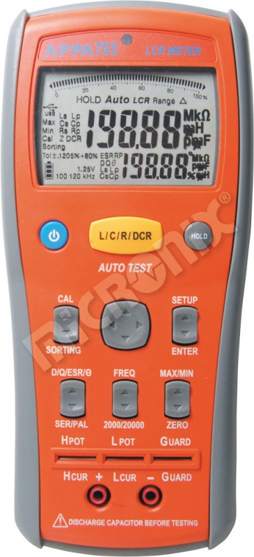 LCR متر پرتابل دیجیتال مدل: APPA 703