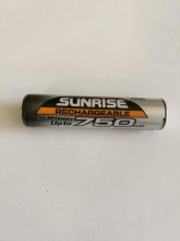 باتری نیم قلمی سایز AAA قابل شارژ - SUNRISE