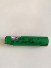باتری نیم قلمی سایز AAA قابل شارژ - SUNNY BATT