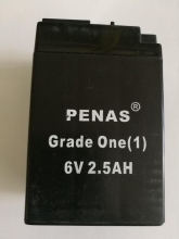 باتری خشک 6 ولت قابل شارز - PENAS 2.5Ah