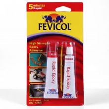 چسب دوقلو بی رنگ و شفاف 5 دقیقه FEVICOL